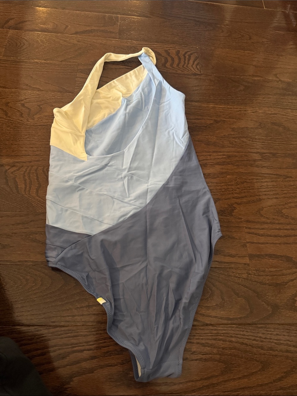 Summersalt One-Shoulder Colorblock Swimsuit like new - Picture 4 of 5